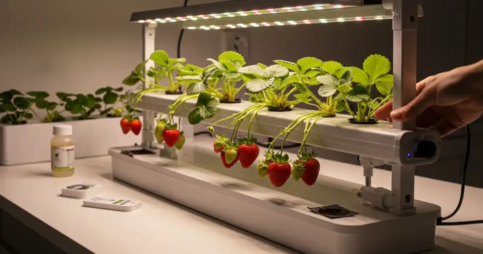 The Ultimate Guide to Growing Hydroponic Strawberries at Home