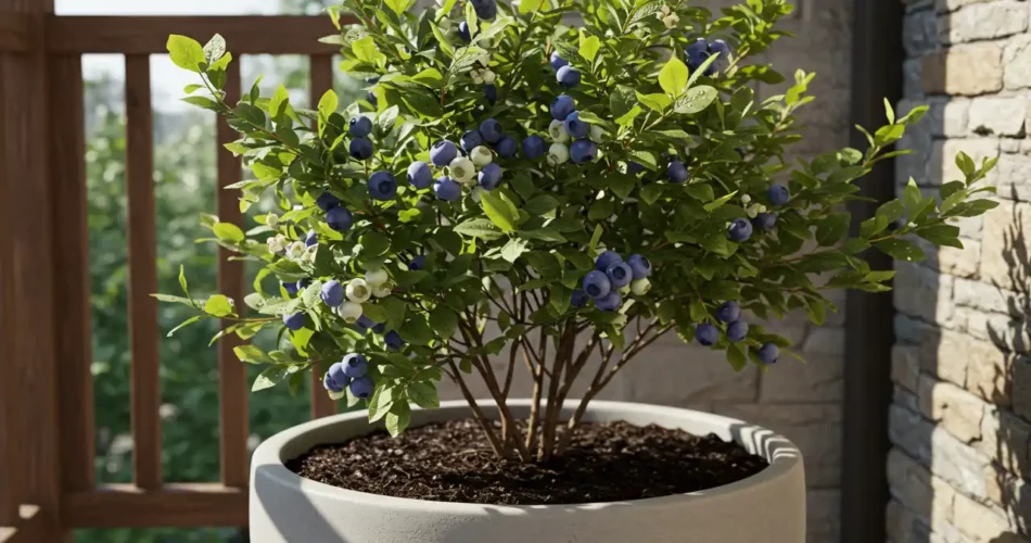 Grow Great Juicy Blueberries in Containers: No Yard, No Problem!